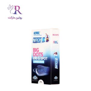 خرید اینترنتی کاندوم ناچ کدکس مدل BIG DOTS بسته 10 عددی و قیمت انواع کاندوم ناچ کدکس از فروشگاه آنلاین روتین مارکت