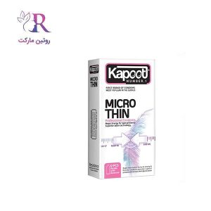 قیمت و خرید کاندوم کاپوت مدل Micro Thin - کاندوم فوق العاده نازک کاپوت مدل میکروتین