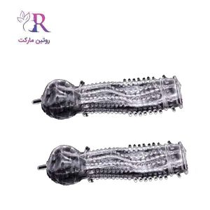 خرید و قیمت کاندوم سیلیکونی خاردار ژله ای قابل شستشو مدل GR