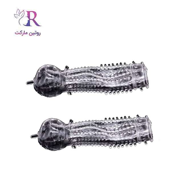 خرید و قیمت کاندوم سیلیکونی خاردار ژله ای قابل شستشو مدل GR