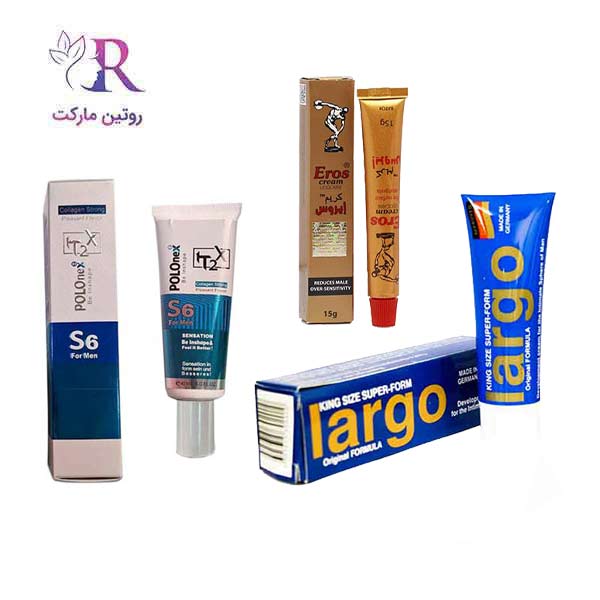 بررسی مشخصات پک تاخیری و حجم دهنده کرم لارگو ، کرم پولونکس اس 6 ، کرم تاخیری اروس